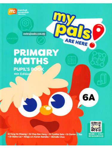 My Pals Are Here! Primary Maths Pupil's Book 6A 4th Edition
